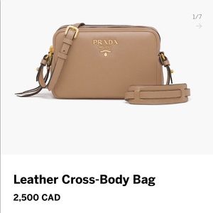 Authentic Prada Crossbody Bag